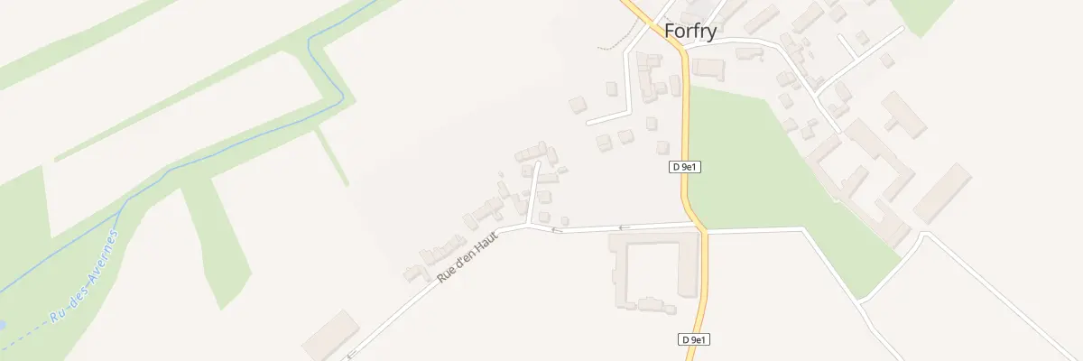 Plan du 6 Rue d’En Haut à Forfry