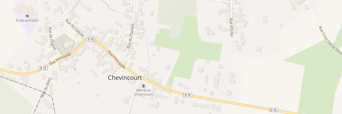 Plan du 175 Rue Principale à Chevincourt