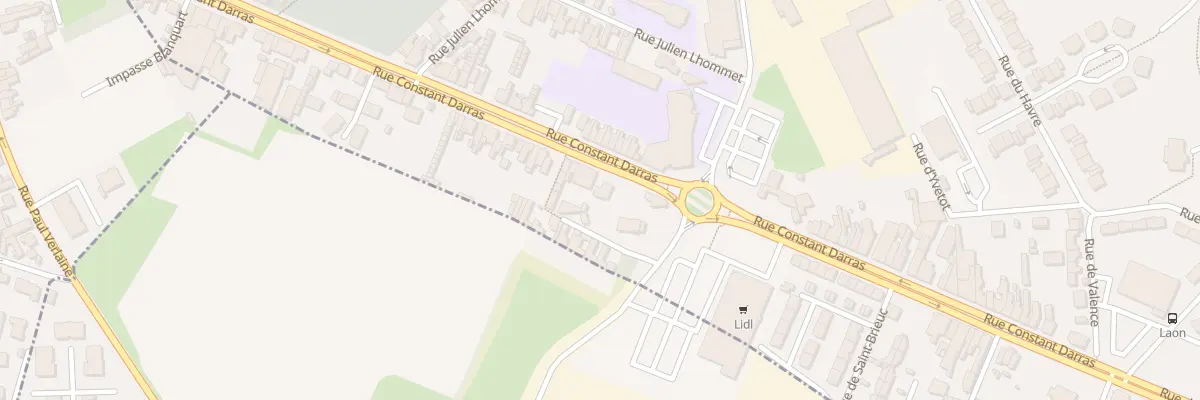 Plan du 68 Rue Constant Darras à Sallaumines