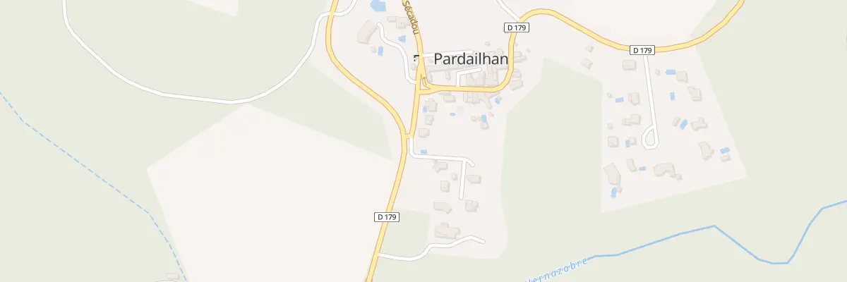 Plan du 5080 Pardailhan à Pardailhan