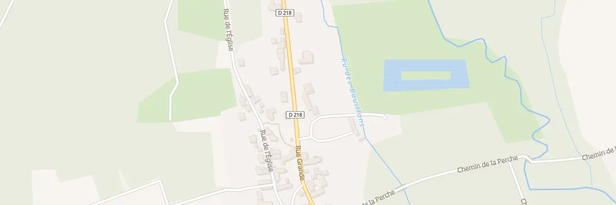 Plan du 23 Rue Grande à Villecerf