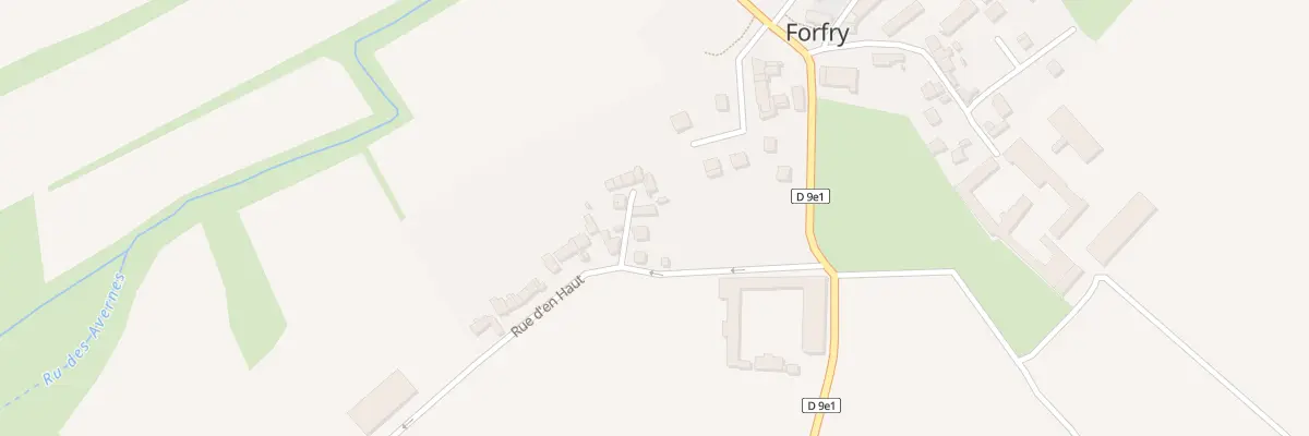 Plan du 6T Rue d’En Haut à Forfry