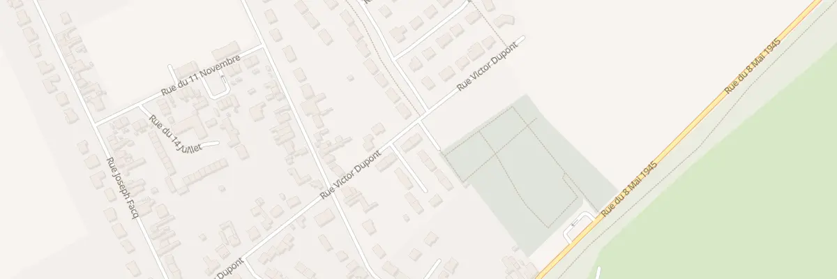 Plan du 34 Rue Victor Dupont à Vendin-le-Vieil