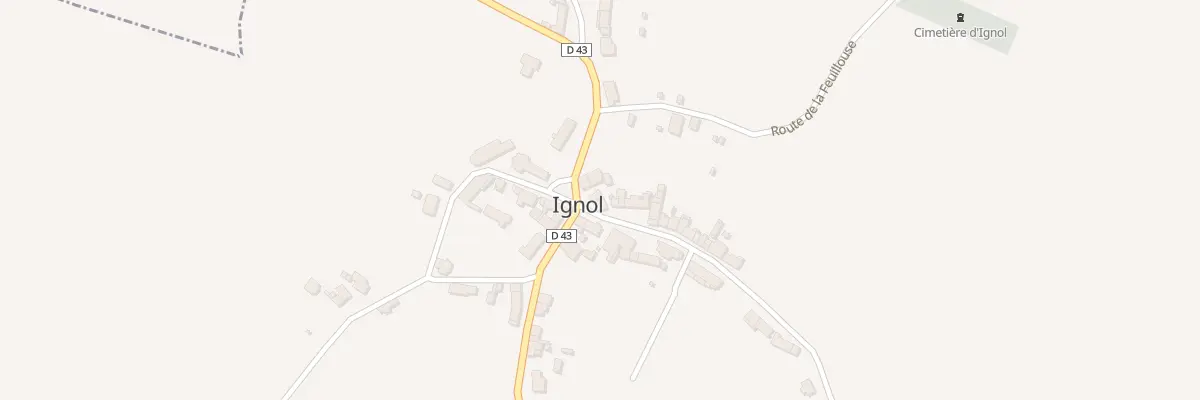 Plan du 3 Pl Jean Moulin à Ignol