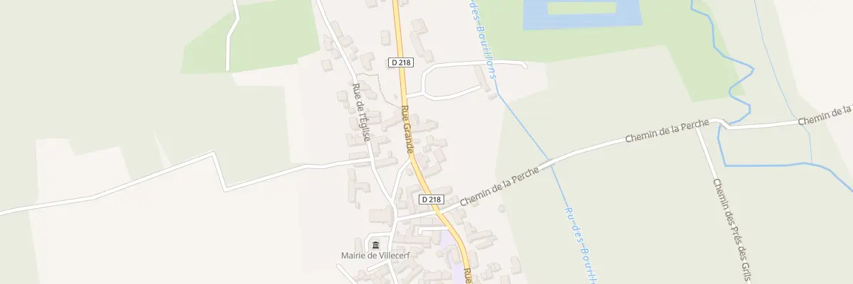 Plan du 35 Rue Grande à Villecerf
