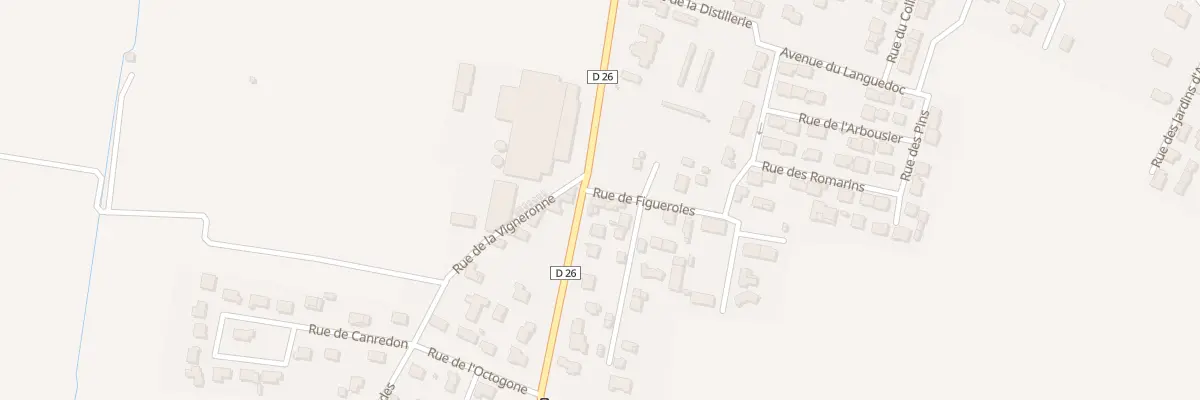 Plan du 2 Imp de Figueroles à Canet