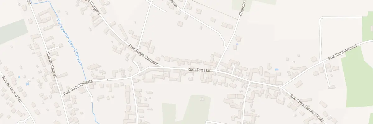 Plan du 40 Rue d’en Haut à Chevincourt