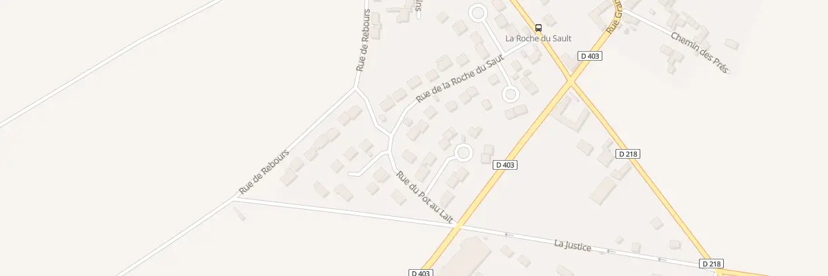 Plan du 17 Rue de la Roche du Saut à Villecerf