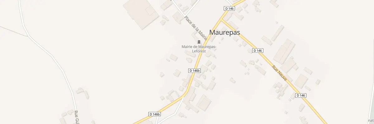 Plan du 2 Rue du Général Frère à Maurepas