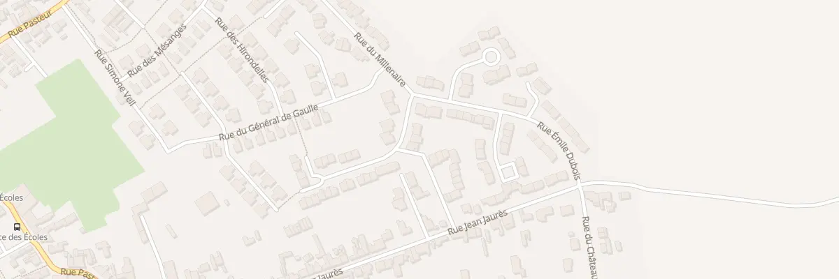 Plan du 25 Rue Émile Dubois à Salomé