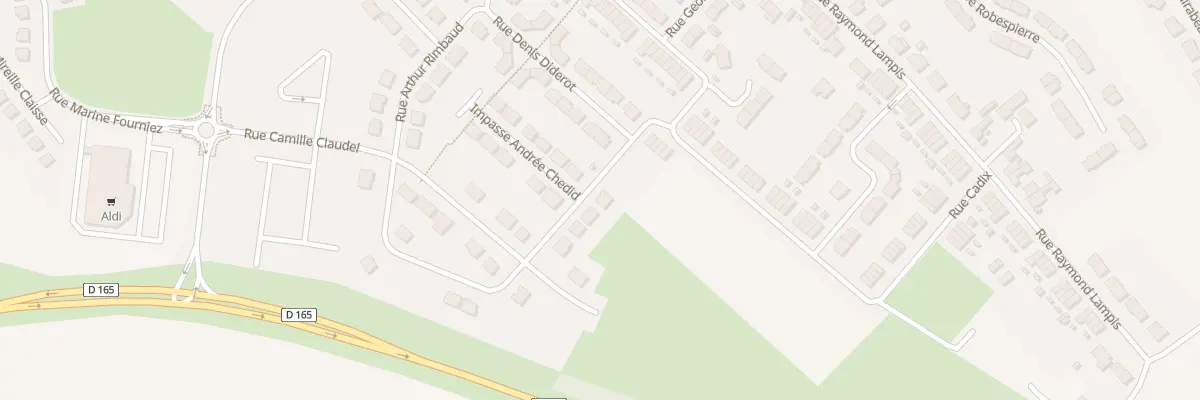 Plan du 1 Rue Anna de Noailles à Wingles