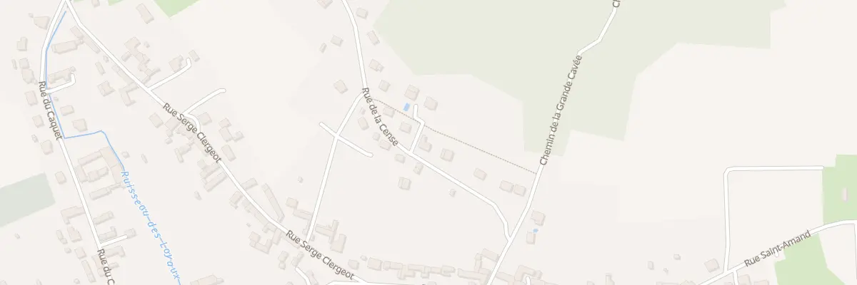 Plan du 189 Rue de la Cense à Chevincourt