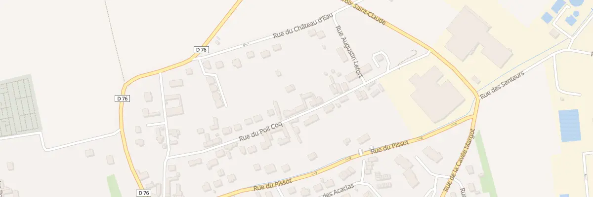 Plan du 19B Rue du Poil Coq à Lassigny