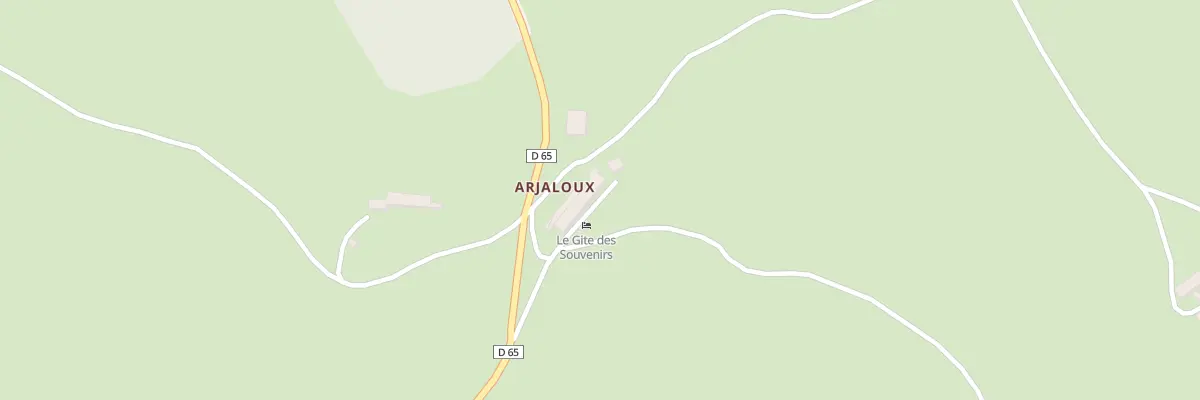 Plan du 5149B Arjaloux à Cézens
