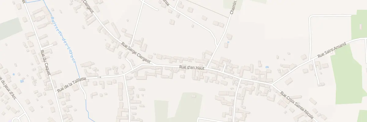 Plan du 66 Rue d’en Haut à Chevincourt