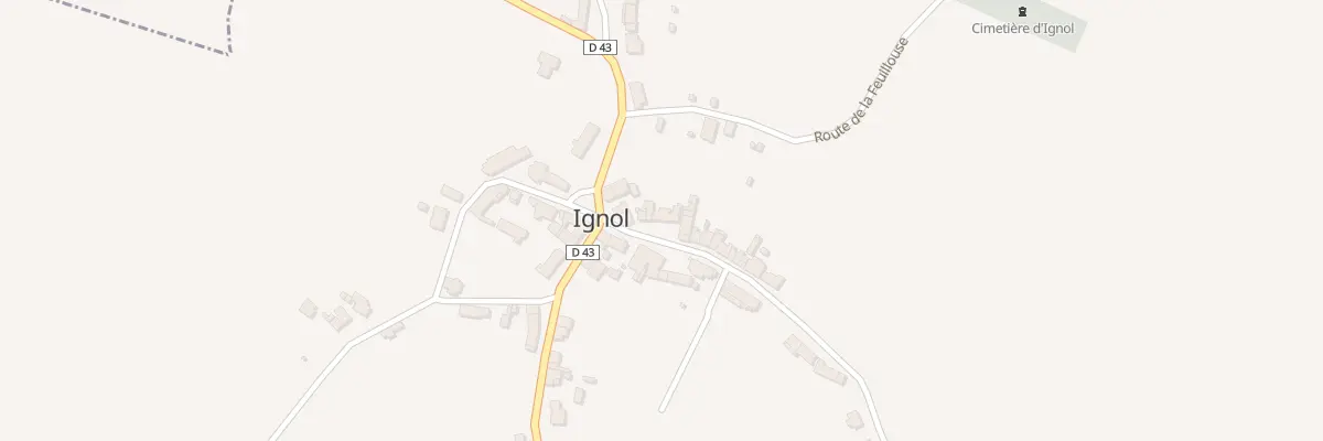 Plan du 3 Che de la Vallée à Ignol