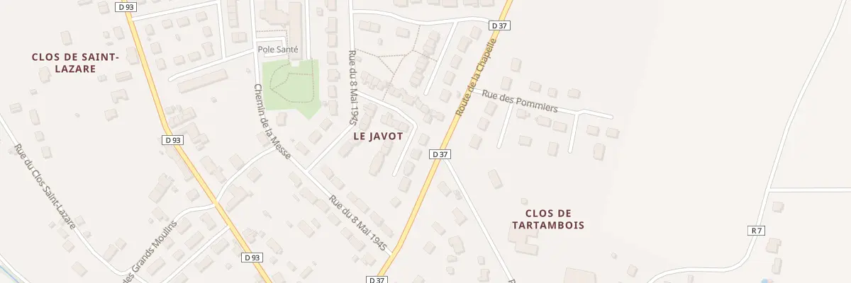 Plan du 49 Rue Anciens Combattants d’Afn à Châtillon-Coligny