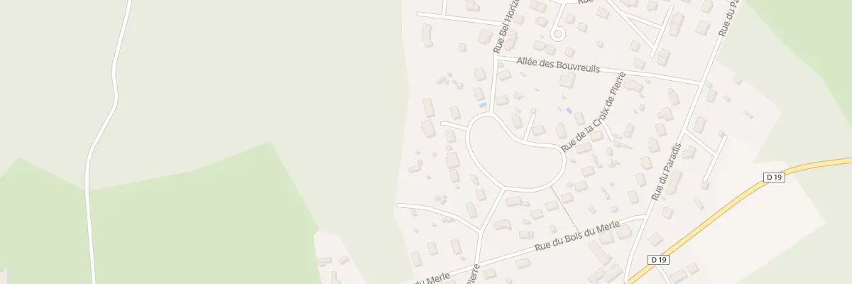 Plan du 9005 Rue de la Croix de Pierre à Saint-Georges-de-Mons