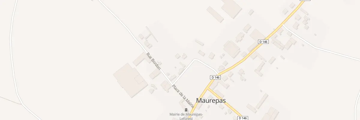 Plan du 8 Pl Mairie à Maurepas