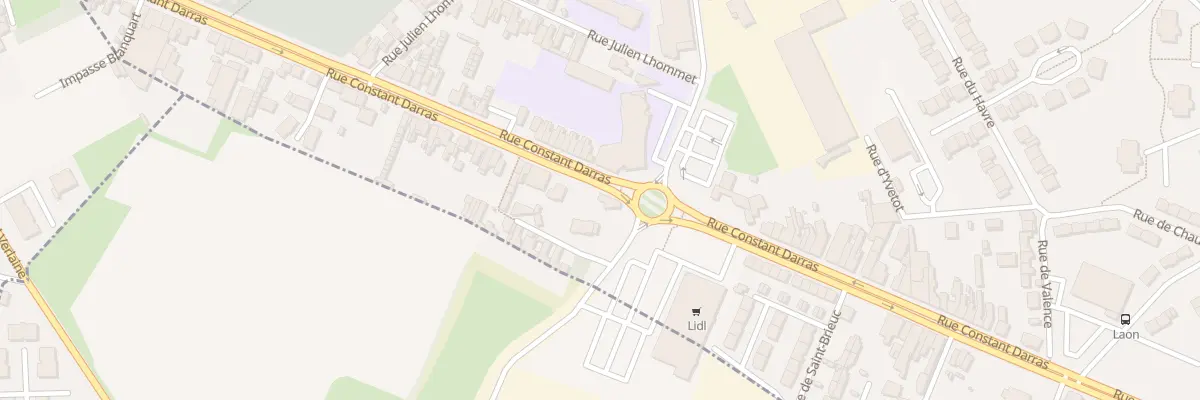 Plan du 70 Rue Constant Darras à Sallaumines
