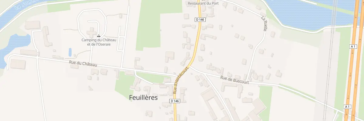 Plan du 1 Rue du Moulin à Feuillères
