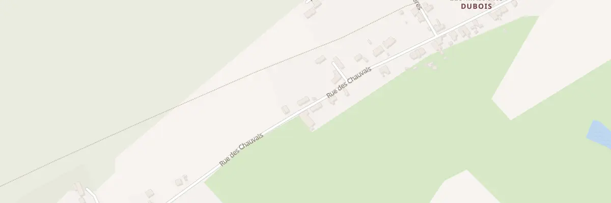 Plan du 54 Rue des Chauvais à Bézenet