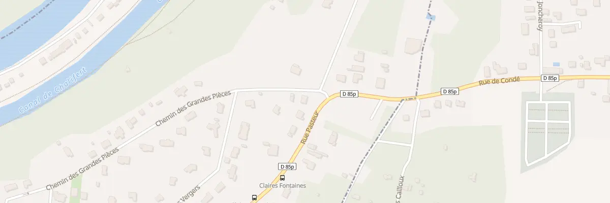Plan du 201 Rue Pasteur à Condé-Sainte-Libiaire