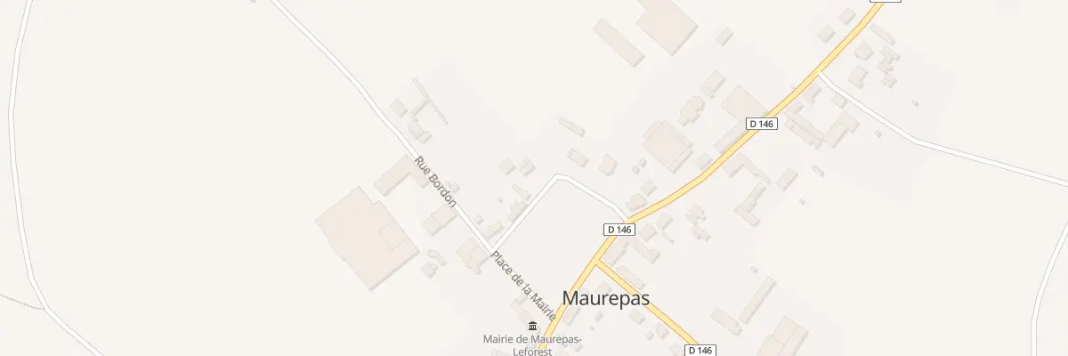 Plan du 6 Pl Mairie à Maurepas