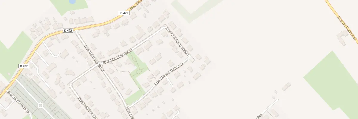 Plan du 84 Rue Charles Gounod à Nieppe