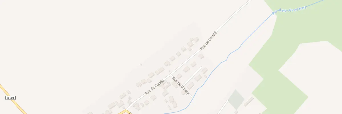 Plan du 25 Rue de Condé à Forfry