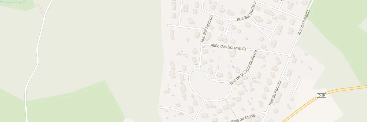 Plan du 9007 Rue de la Croix de Pierre à Saint-Georges-de-Mons