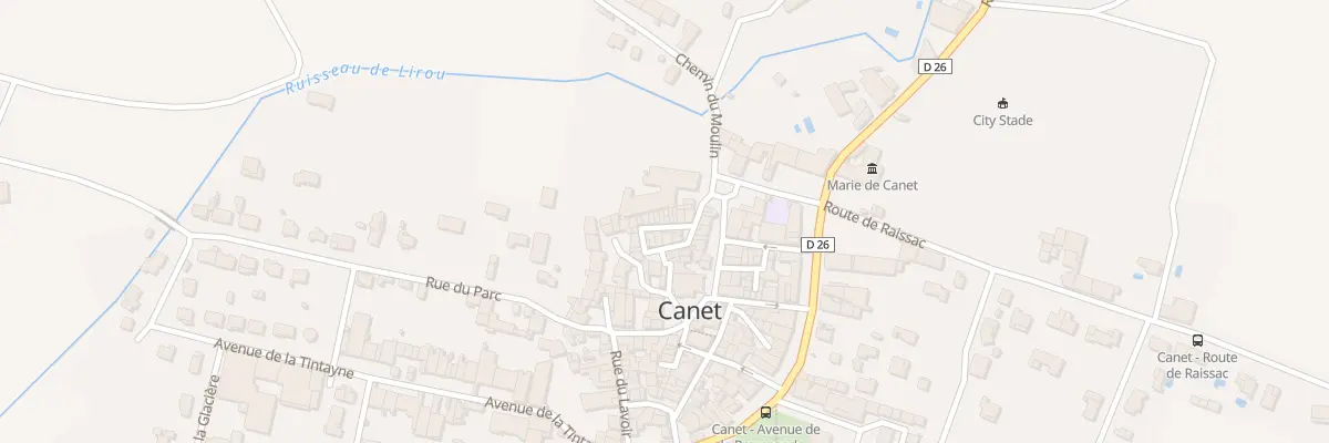 Plan du 10 La Vieille Ville à Canet