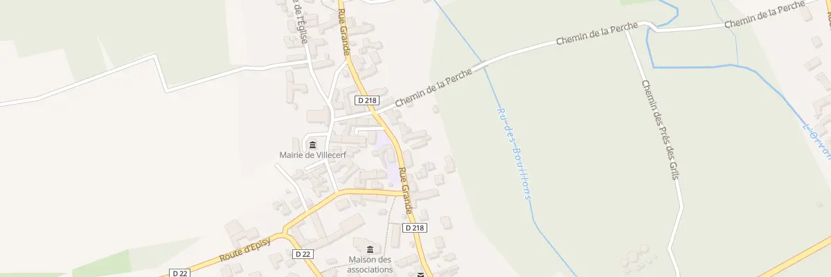 Plan du 47 Rue Grande à Villecerf