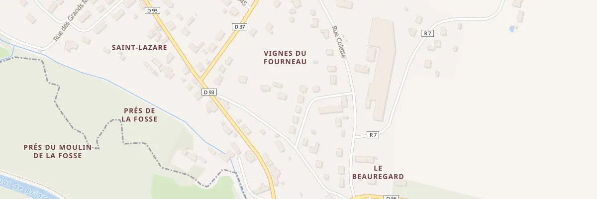 Plan du 5 Rue de la Libération à Châtillon-Coligny