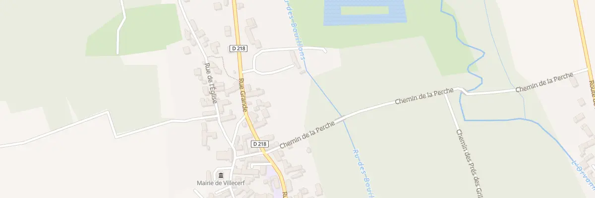 Plan du 37 Rue Grande à Villecerf