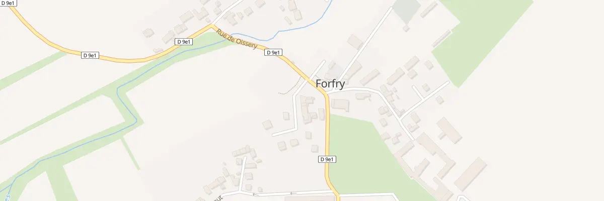 Plan du 12 Rue des Avernes à Forfry