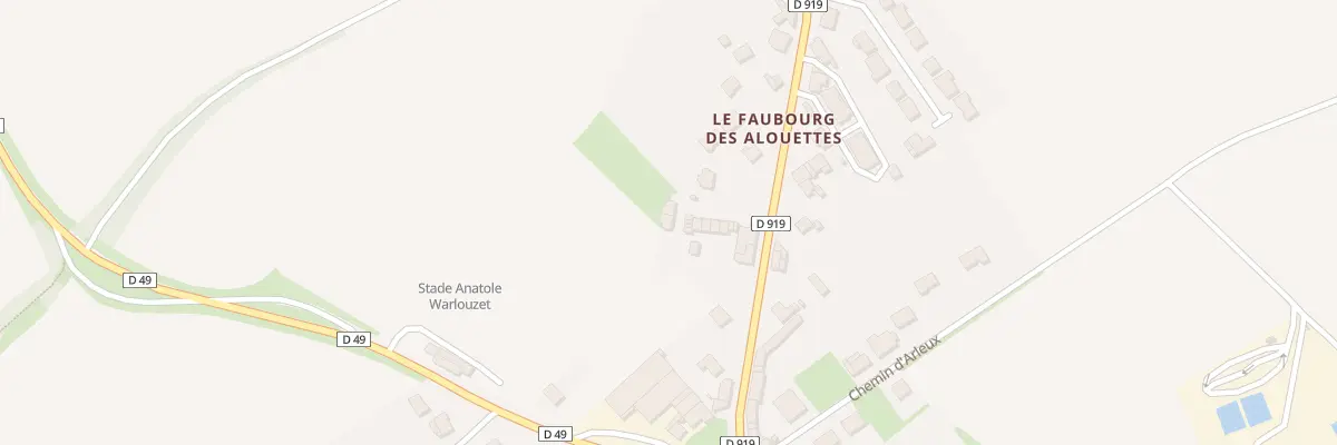 Plan du 579E Rue d’’Hénin Beaumont à Bailleul-Sir-Berthoult
