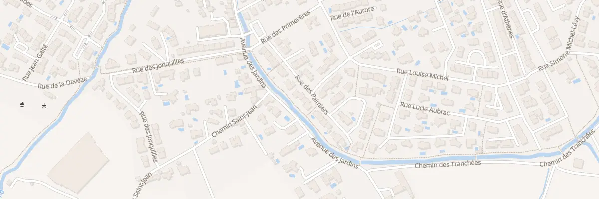 Plan du 16 Rue des Palmiers à Saint-Estève