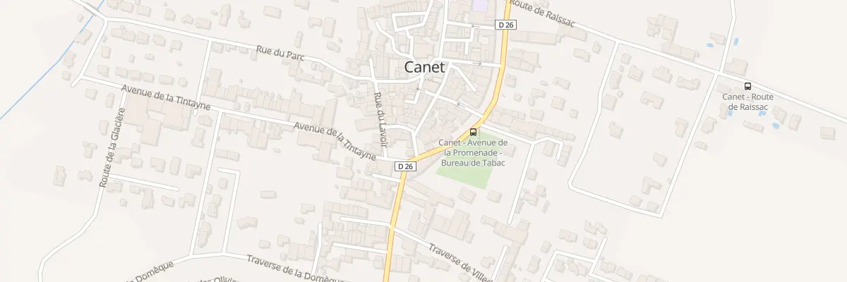 Plan du 21 Grand Rue à Canet