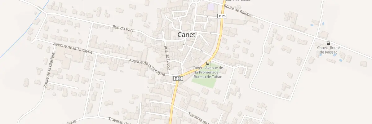 Plan du 17 Grand Rue à Canet