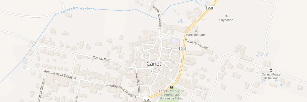 Plan du 3A La Vieille Ville à Canet