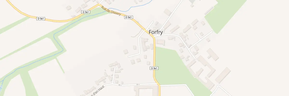 Plan du 4 Rue de l’Eglise à Forfry