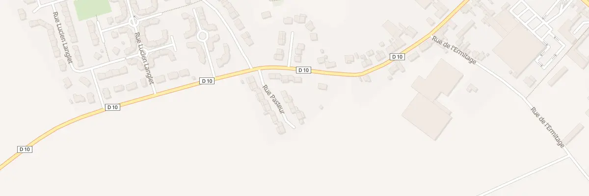 Plan du 3 Rue Pasteur à Bapaume