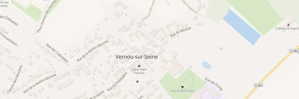 Plan du 49 Rue de la Mairie à Vernou-la-Celle-sur-Seine