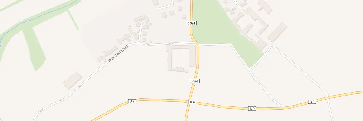 Plan du 1 Rue d’En Haut à Forfry