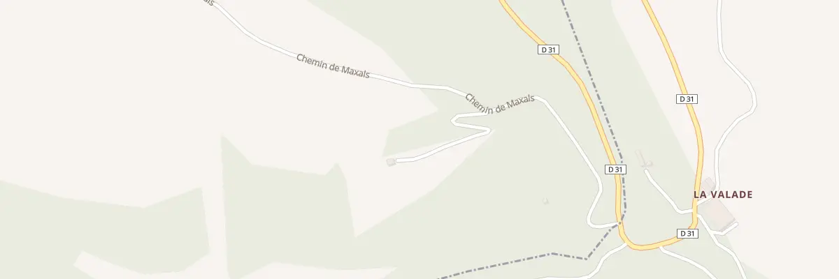 Plan du 5321 Maxals à Saint-Victor-et-Melvieu