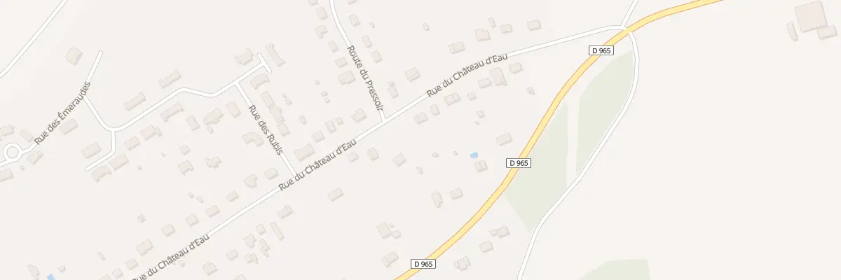 Plan du 36 Rue du Chateau d’Eau à Bonny-sur-Loire