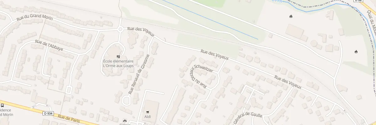 Plan du 13 Rue du Doc Schweitzer à Saint-Germain-sur-Morin