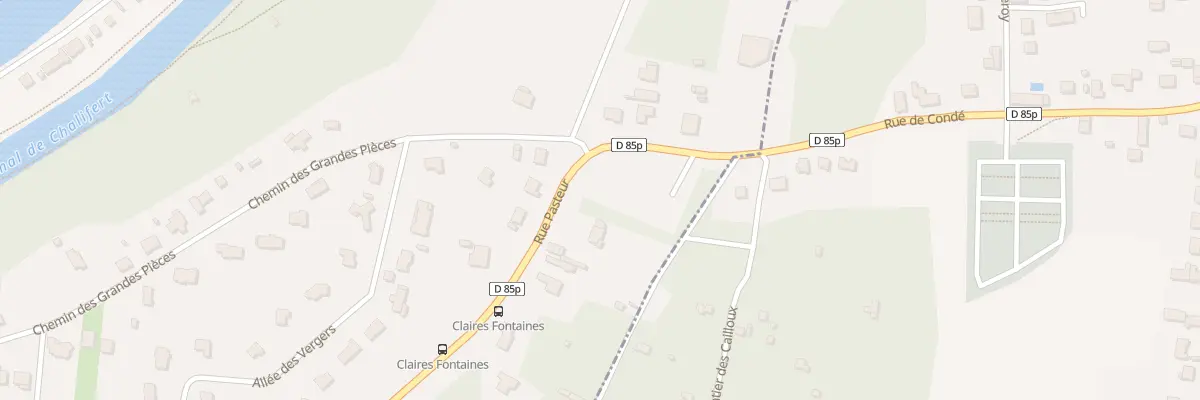 Plan du 190 Rue Pasteur à Condé-Sainte-Libiaire
