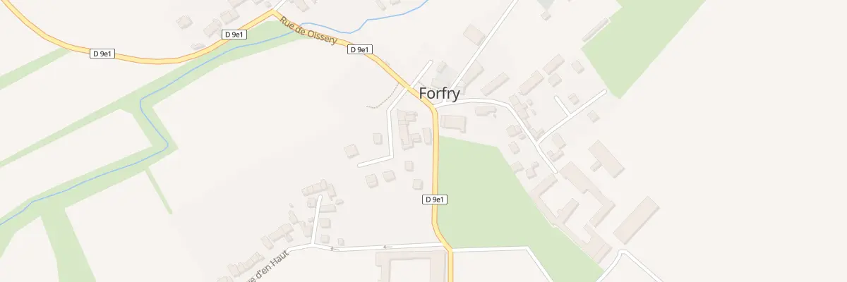 Plan du 6 Rue de l’Eglise à Forfry